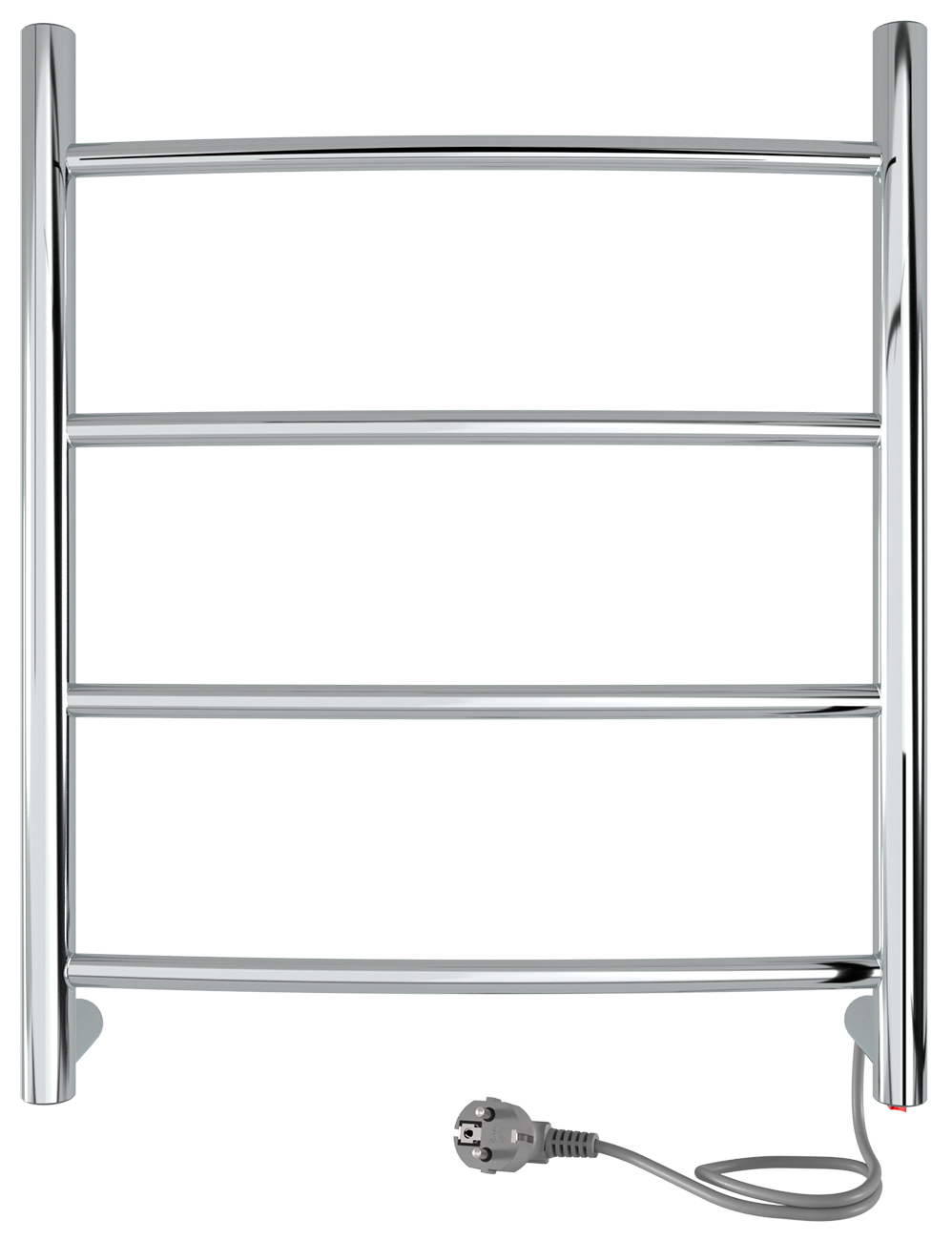 Изображение товара Электрический полотенцесушитель Indigo Arc, без полки, хром (LCAE50-50R)