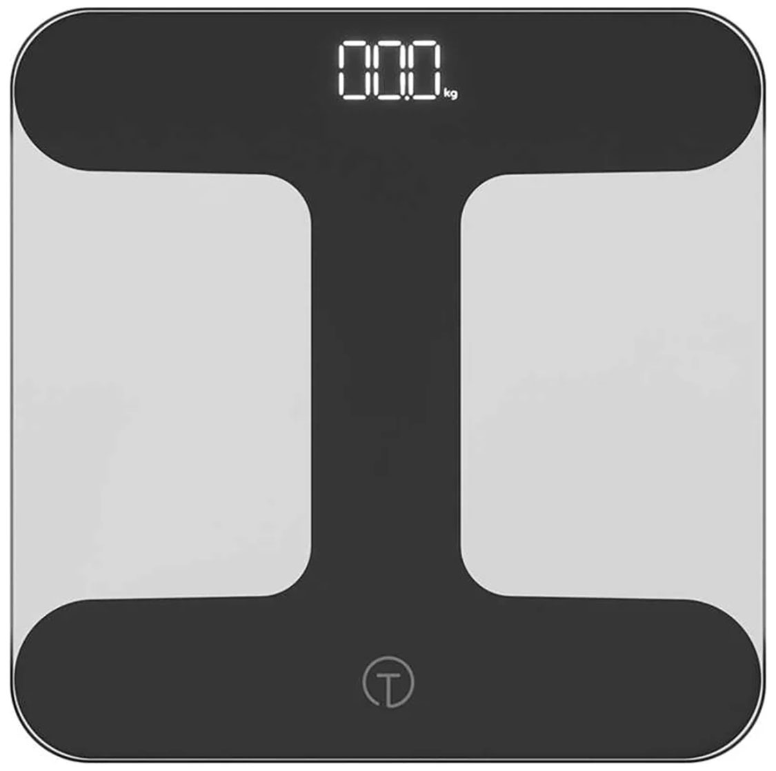 Изображение товара Весы напольные Titan Electronics 5 mini Черные для контроля веса