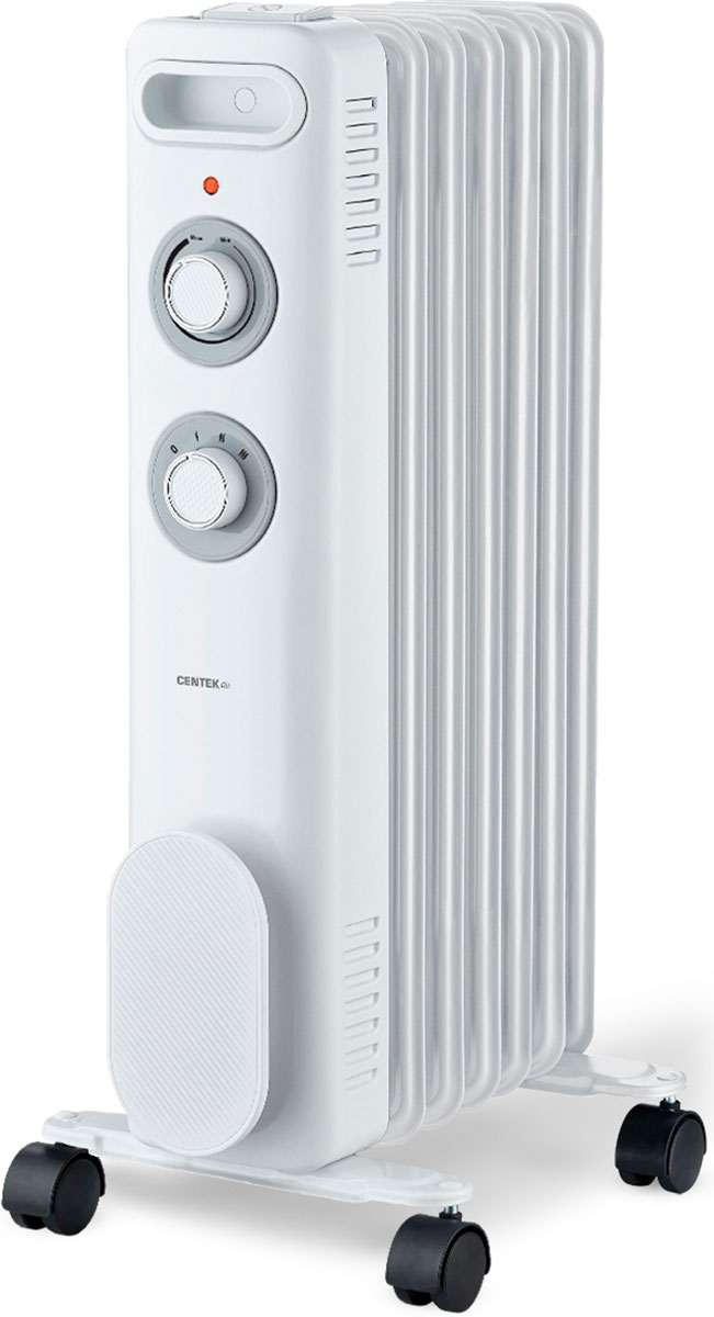 Изображение товара Масляный обогреватель Centek CT-6230-7, белый