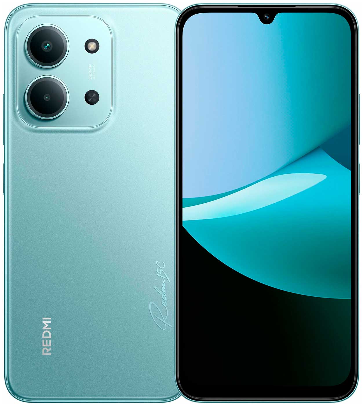 

Смартфон REDMI 15C 8+256 Гб Mint Green, Мятный