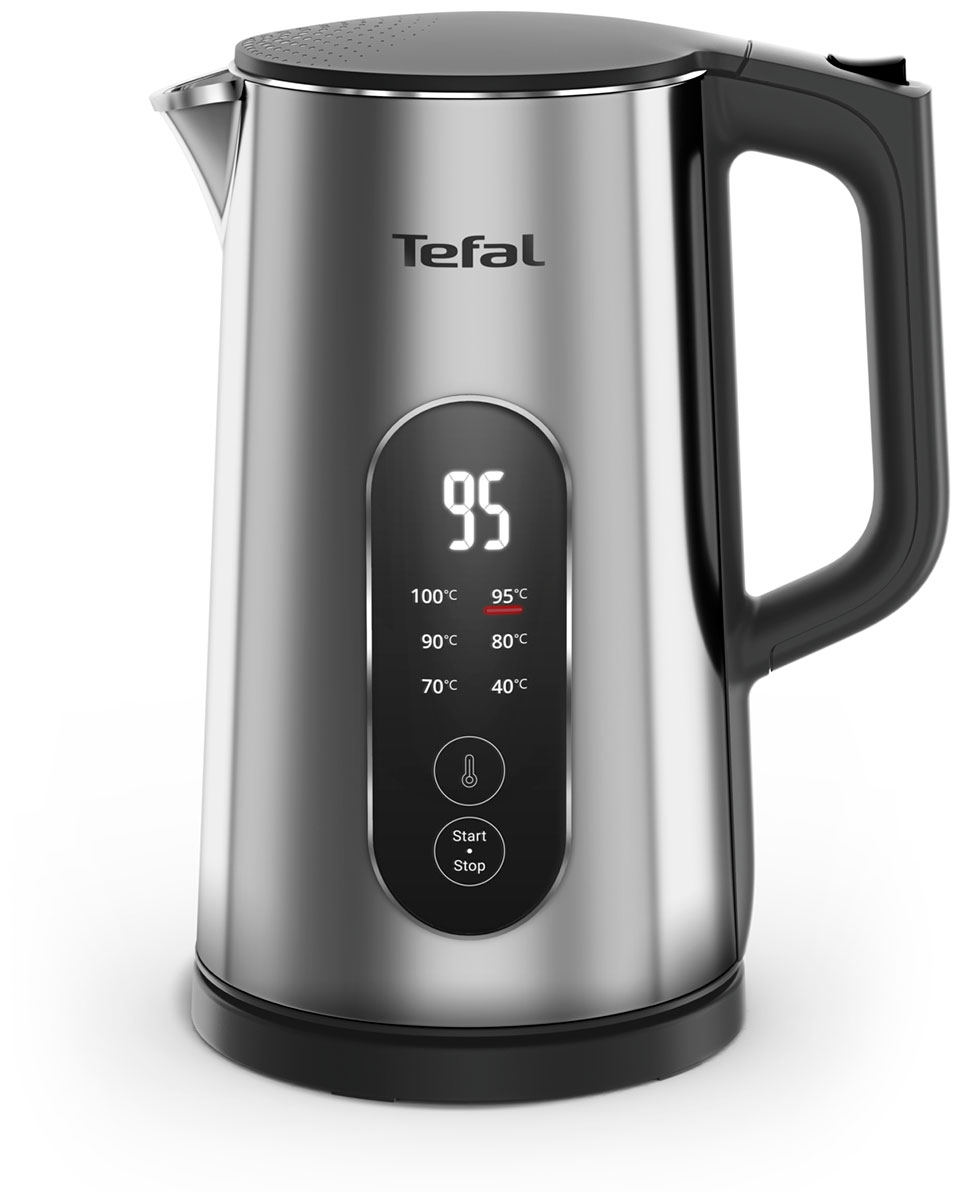Изображение товара Чайник электрический Tefal Selection KI871DE0, серебристый/черный