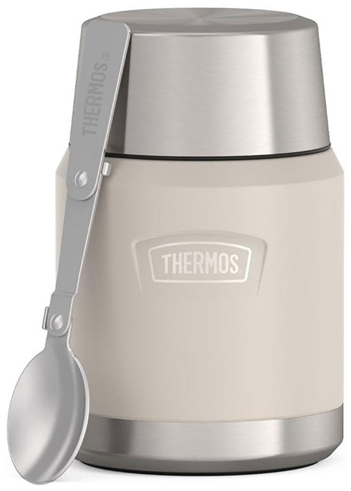 

Термос с ложкой Thermos IS300SN, 0.47L (563132), Бежевый