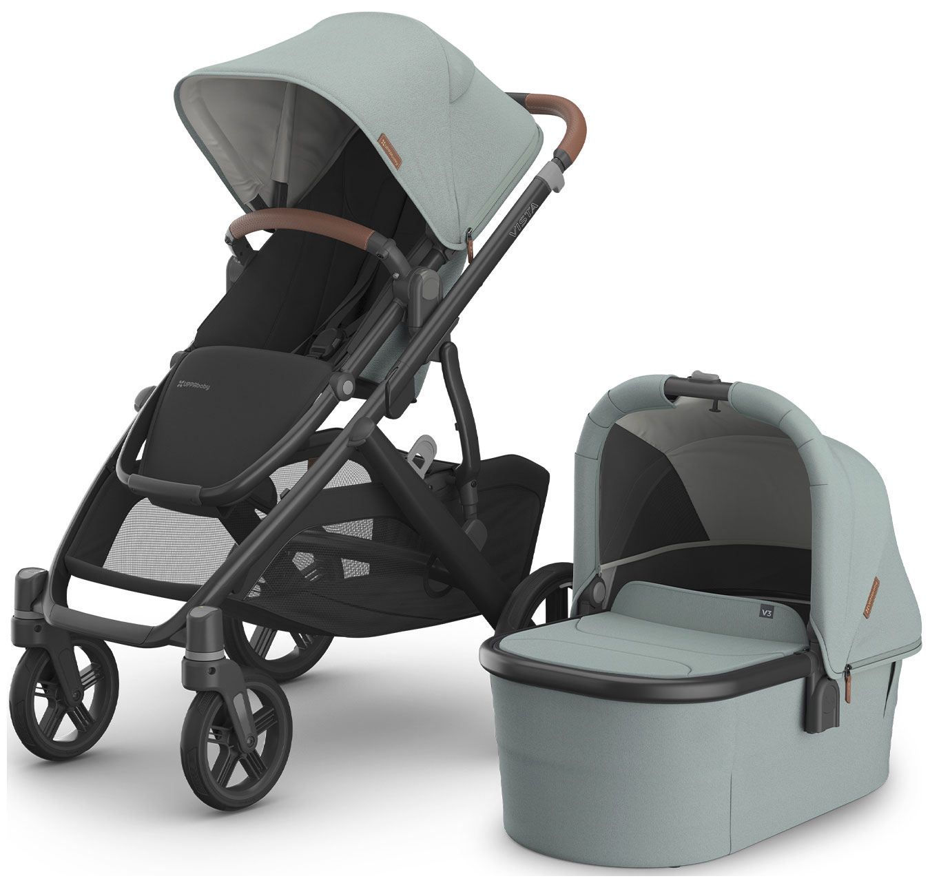 

Коляска UPPAbaby VISTA V3 KENZI, Серый