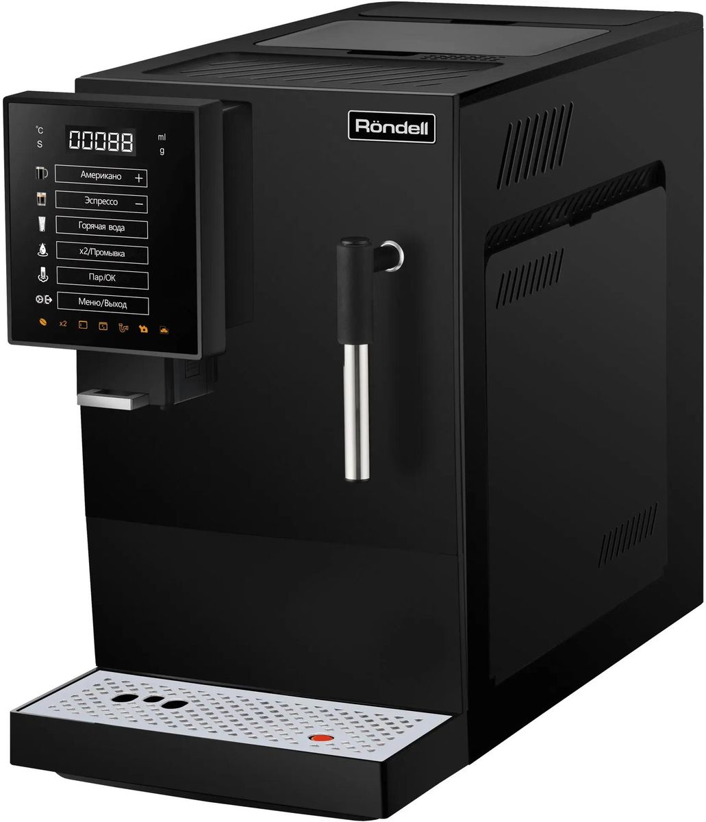 

Кофемашина автоматическая Rondell RDE-1117, Черный