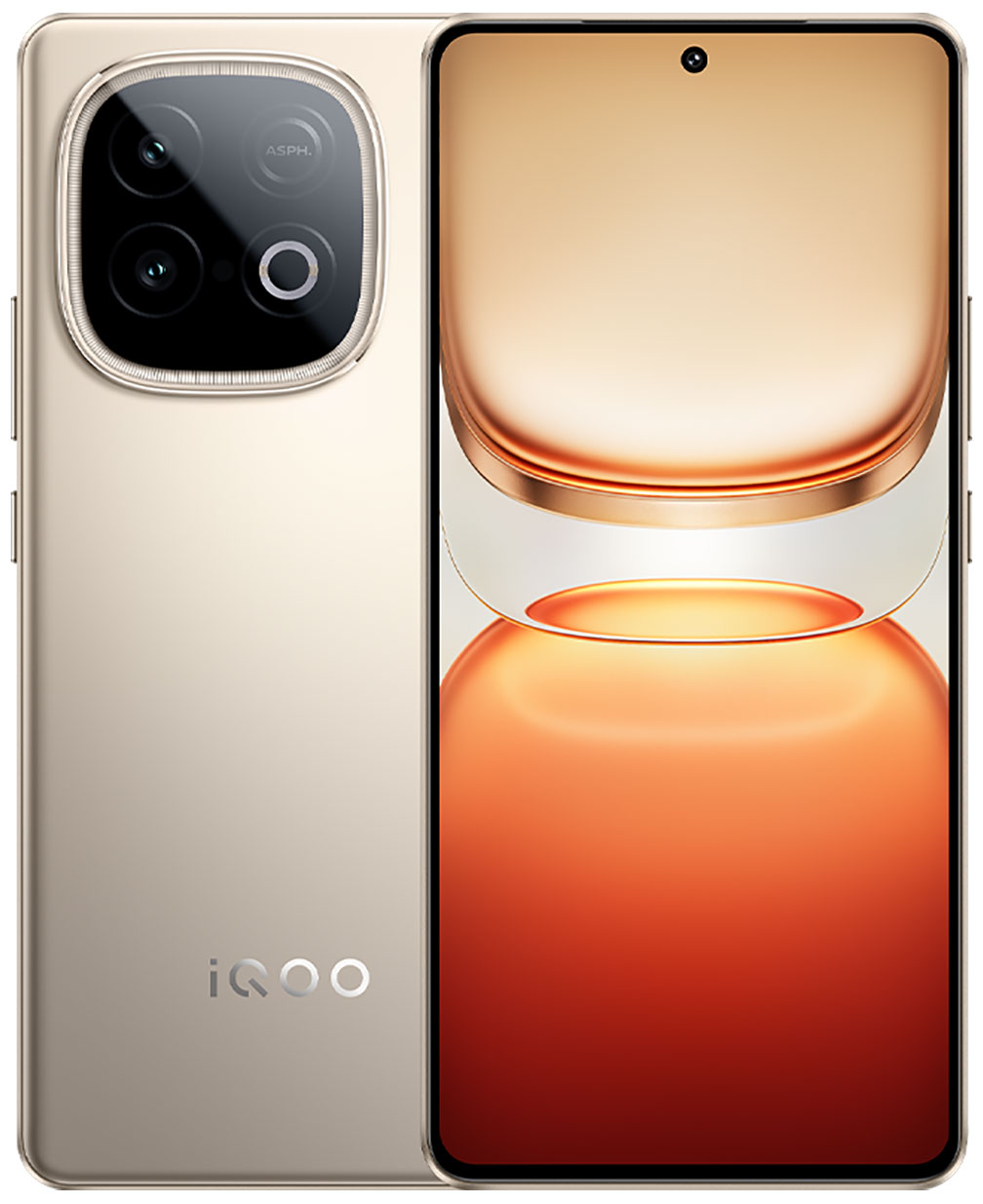 Изображение товара Смартфон iQOO Neo 10 12/256 золотой с AMOLED дисплеем и мощной камерой