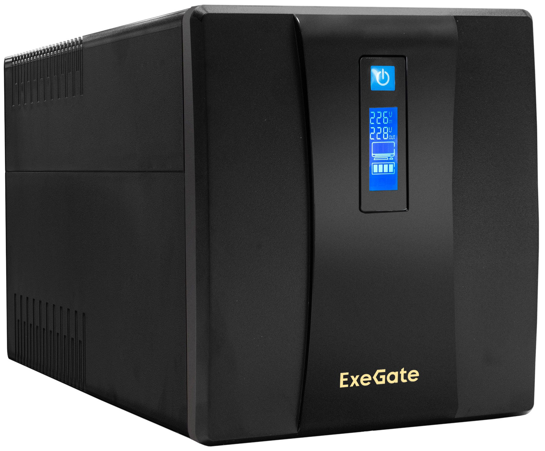 Изображение товара Источник бесперебойного питания ExeGate SpecialPro Smart LLB-1200 LCD AVR 4Schuko