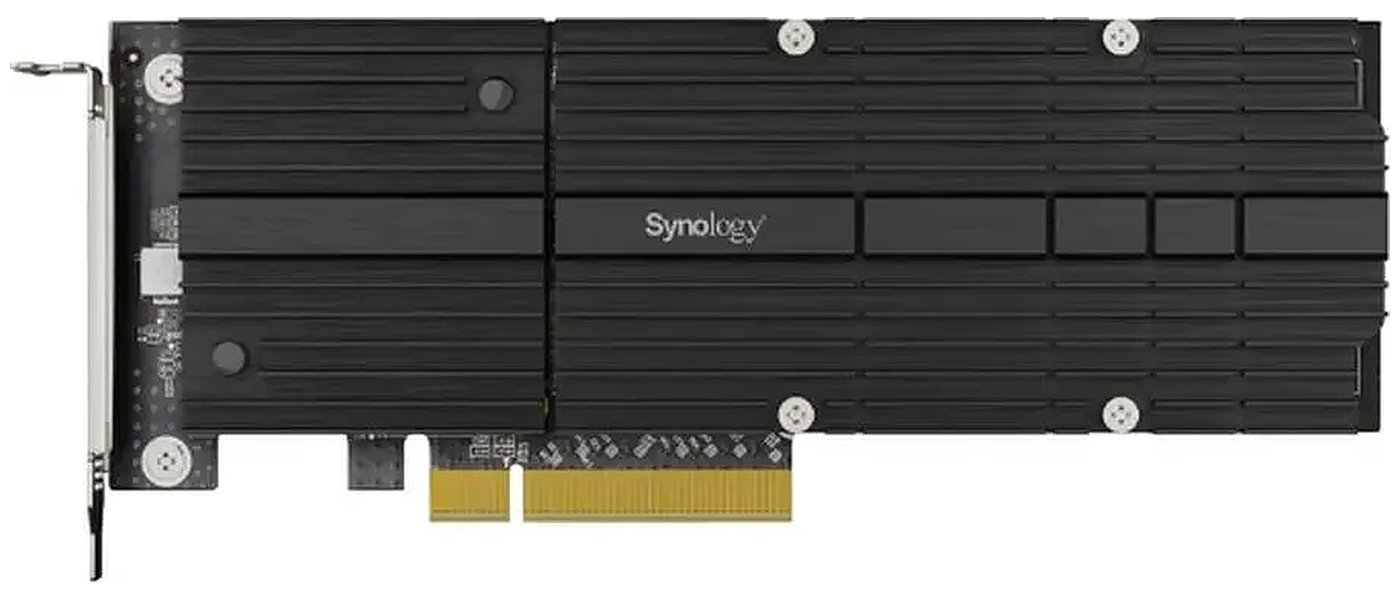 Изображение товара Системный модуль Synology M2D20 для NVMe SSD (2xM.2, PCIe) Изображение товара Системный модуль Synology M2D20 для NVMe SSD (2xM.2, PCIe)