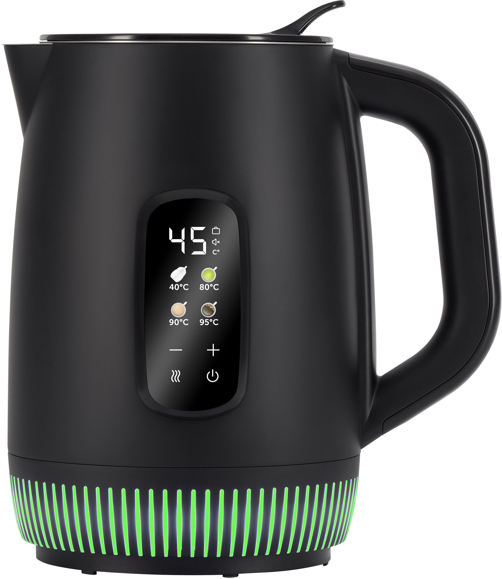 Изображение товара Чайник электрический Polaris PWK 0724DDW Water Way Pro, черный Изображение товара Чайник электрический Polaris PWK 0724DDW Water Way Pro, черный