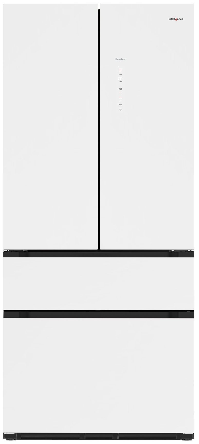 Изображение товара Многокамерный холодильник Tesler RFD-517BI WHITE GLASS Изображение товара Многокамерный холодильник Tesler RFD-517BI WHITE GLASS