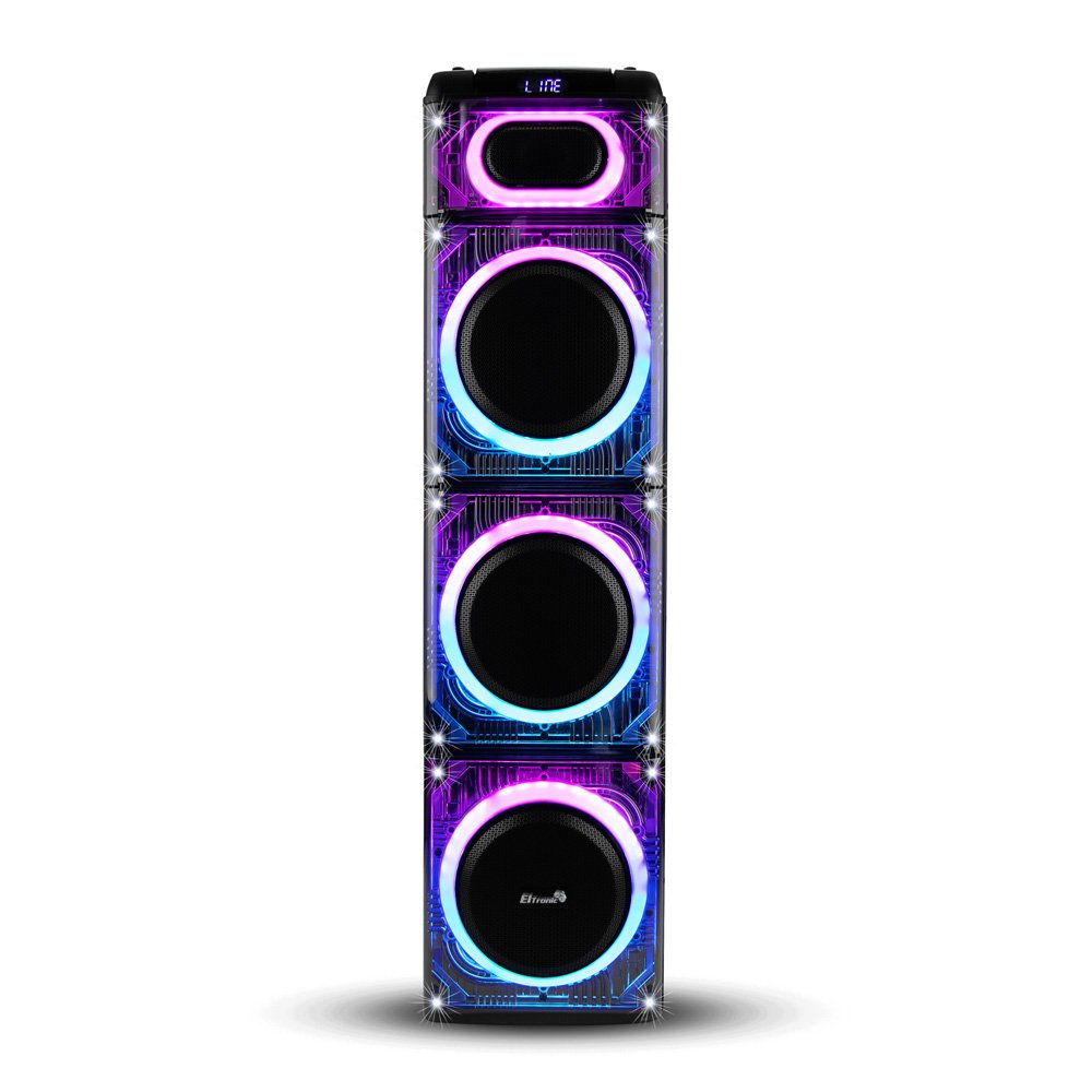 Изображение товара Колонка ELTRONIC 20-26 SKILLETS BOX 3500 3 динамика по 10 дюймов 350 Вт (RMS) TWS 2 беспроводных микрофона Изображение товара Колонка ELTRONIC 20-26 SKILLETS BOX 3500 3 динамика по 10 дюймов 350 Вт (RMS) TWS 2 беспроводных микрофона