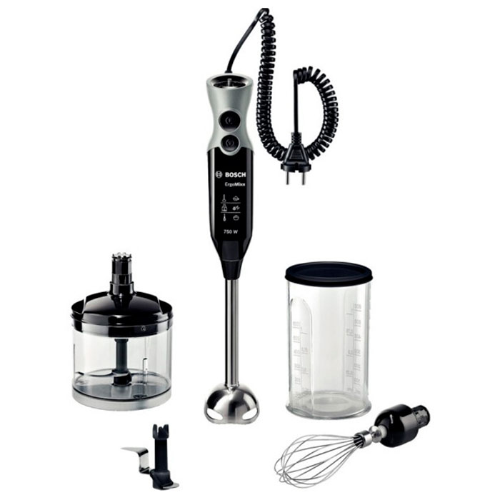 Изображение товара Погружной блендер Bosch MSM 67170 ErgoMixx с 12 скоростями и насадками