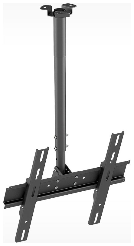 Кронштейн для телевизоров Holder PR-101-B черный кронштейн потолочный holder pr 101 b черный 32 65 макс 60кг потолочный фиксированный