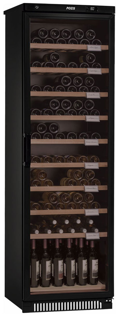 

Винный шкаф Pozis ШВ-120 черный