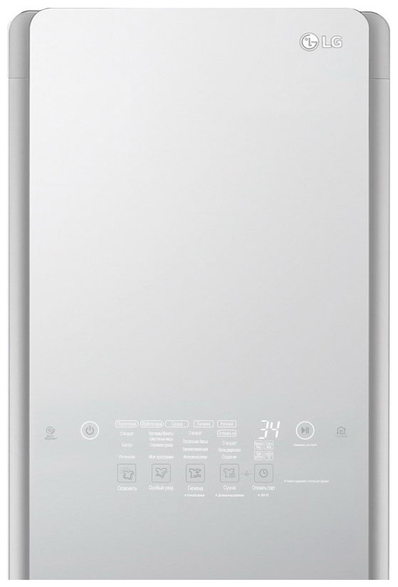 Изображение товара LG Styler S3MFC — паровой шкаф с прессом и зеркальной дверью