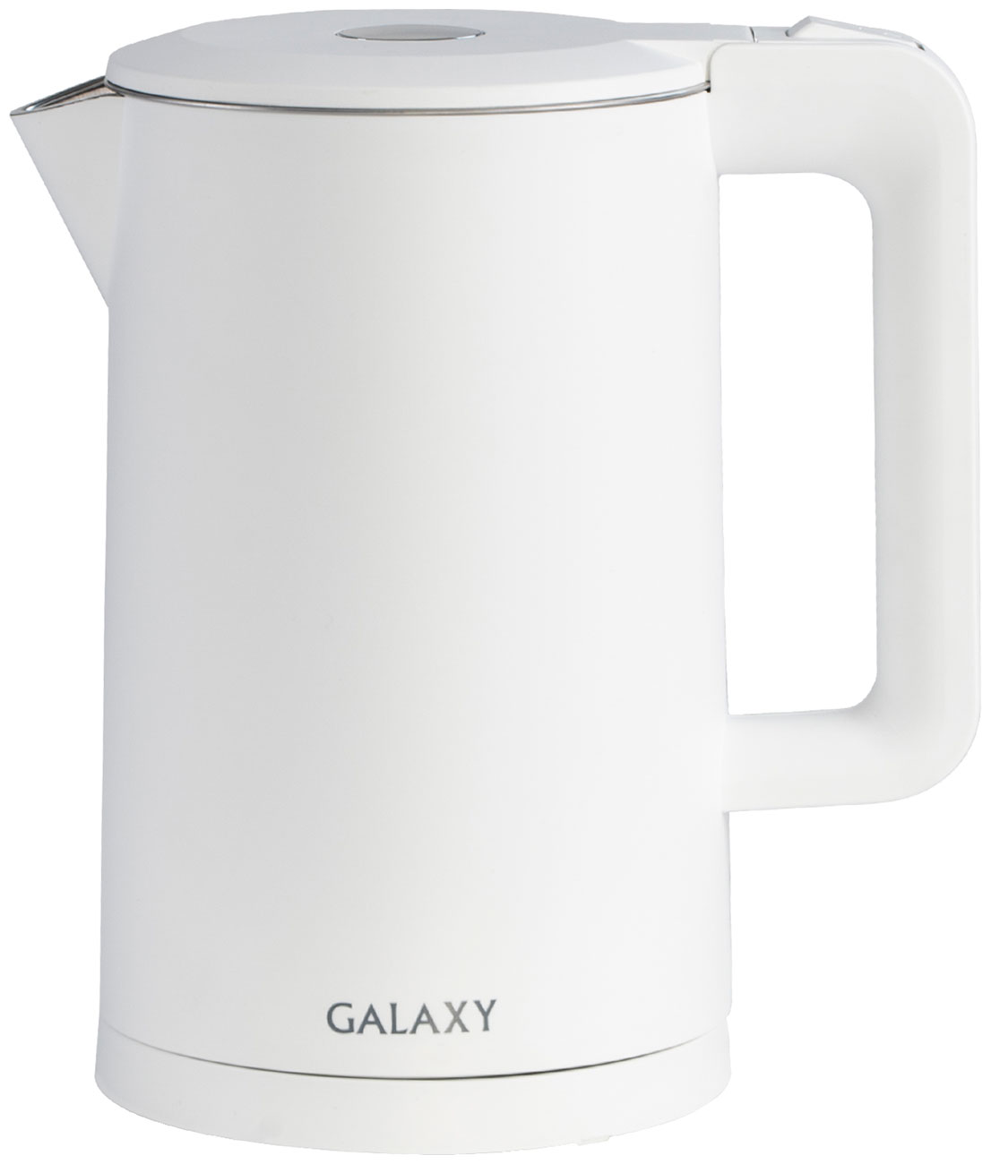 Изображение товара Электрический чайник Galaxy GL0323 белый 1.7 л модель с двойными стенками