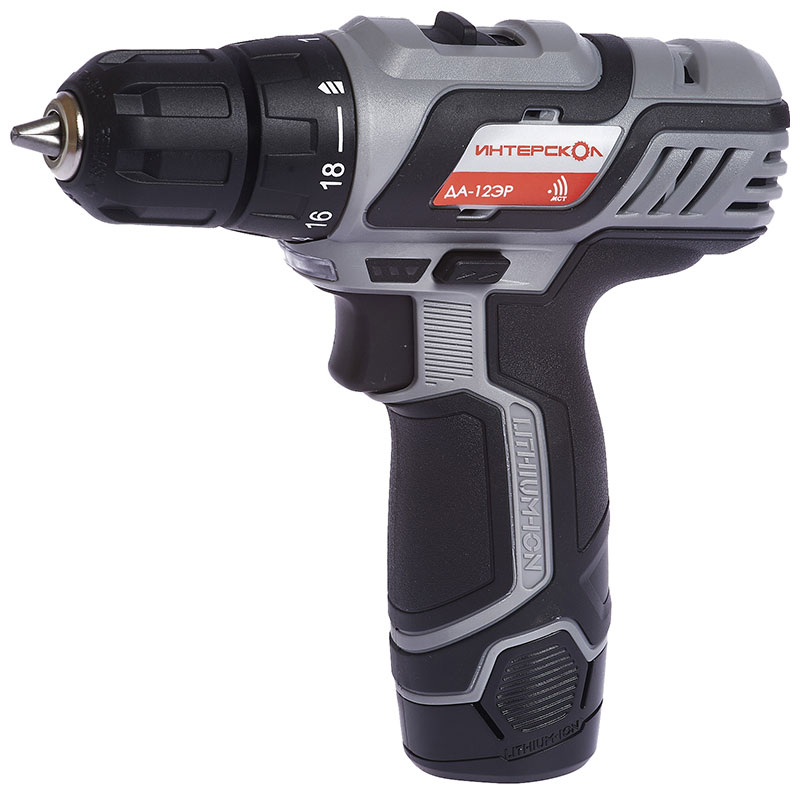

Дрель-шуруповерт Интерскол ДА-12ЭР аккум. патрон:быстрозажимной