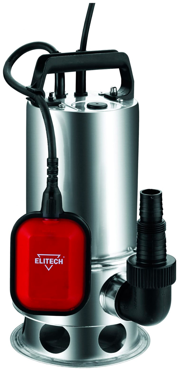 Изображение товара Насос погружной фекальный Elitech НПФ 600Н (E0802.006.00)