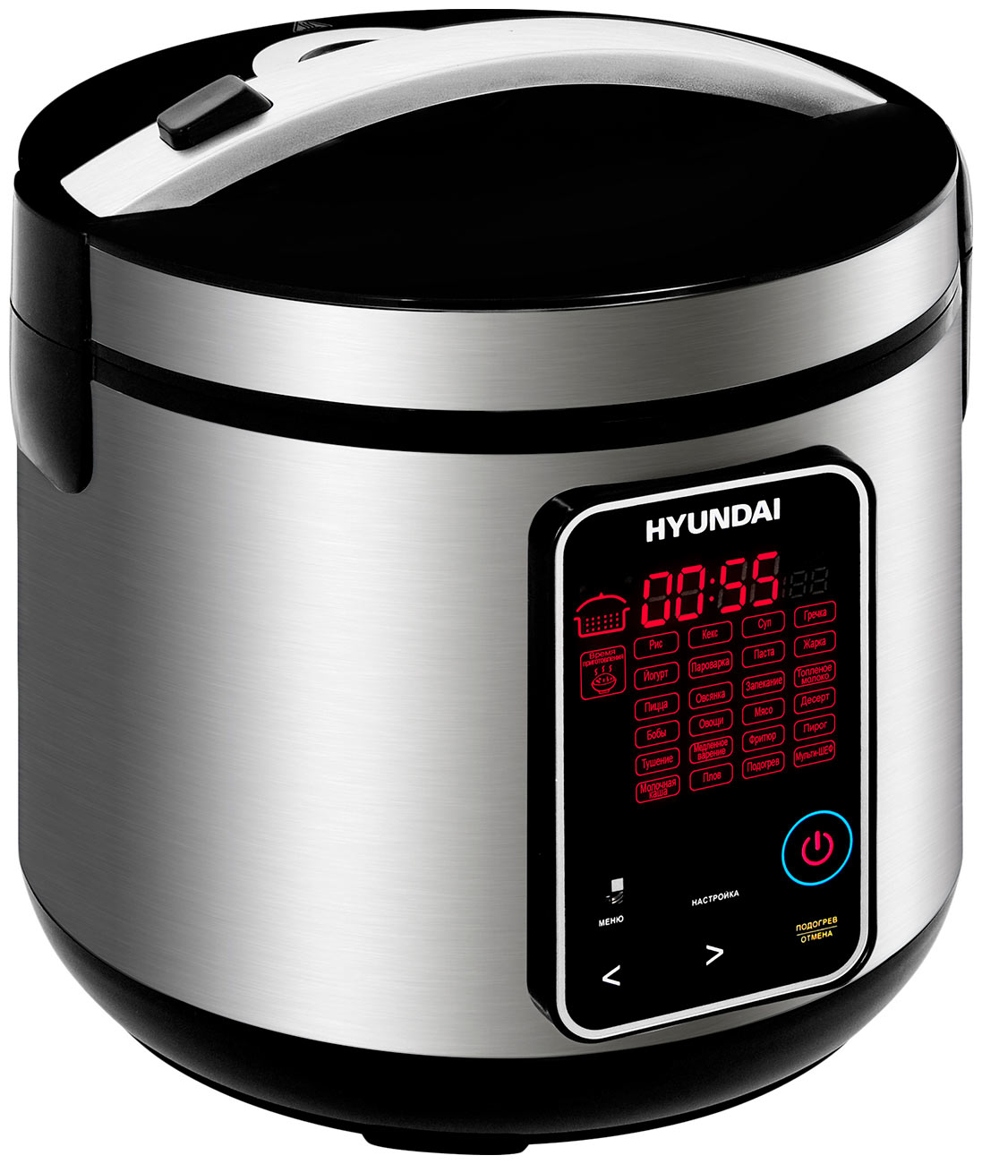 Изображение товара Мультиварка Hyundai HYMC-2400 5л 900Вт серебристый/черный