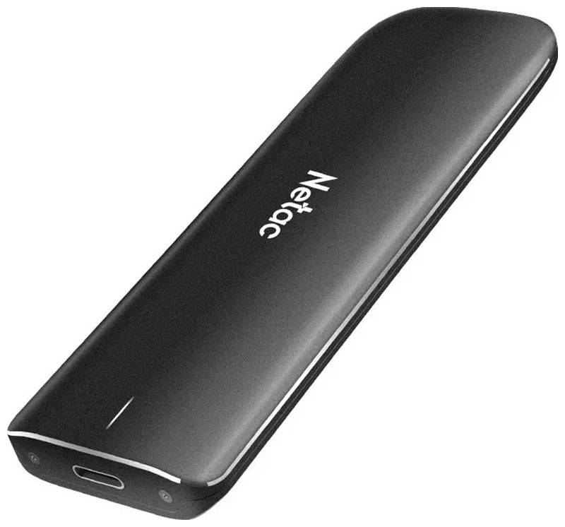 Изображение товара Внешний SSD Netac ZX NT01ZX 250 ГБ USB 3.2 Gen2 металл компактный