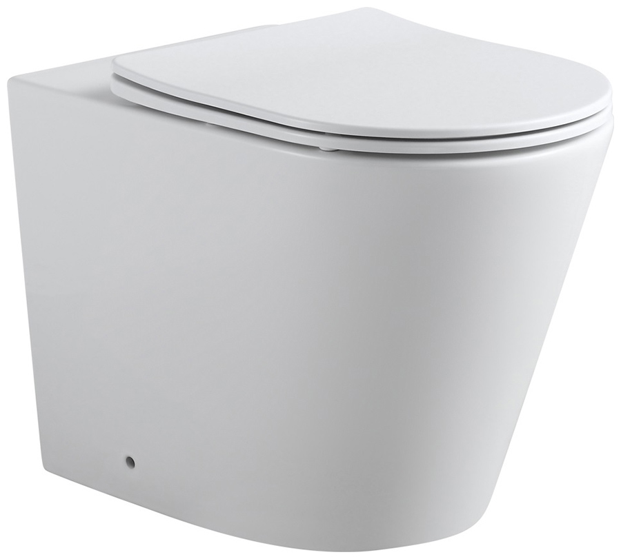 Изображение товара Унитаз приставной Aquanet Rimless Atago 2.0 F LX-1906 белый