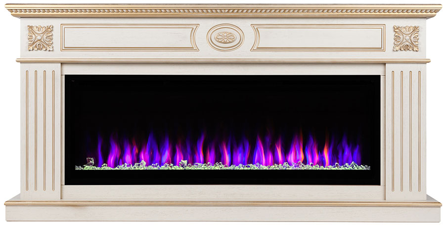 

Каминокомплект Realflame SIENA 50 WT SAPHIR-S 50, Белый дуб/патина золото