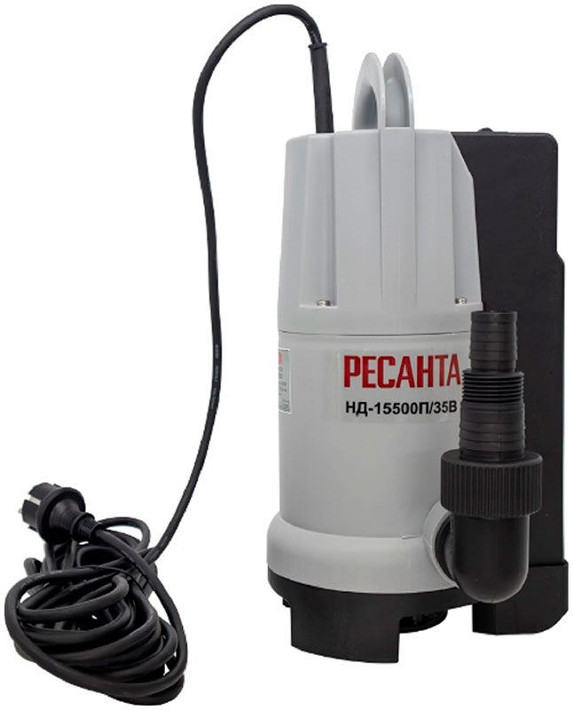 Изображение товара Дренажный насос Ресанта НД-15500П/35B для грязной воды