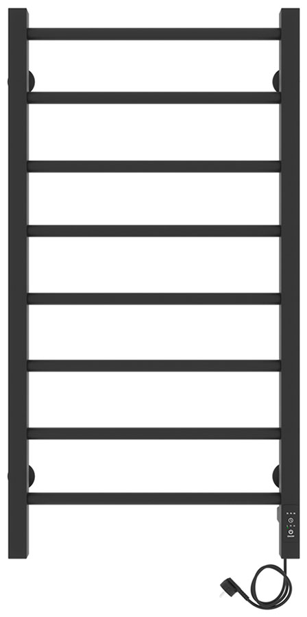 Полотенцесушитель электрический Laris Феличия ЧКЧ8 400х800 Черный Муар Правое подключение 73207613 Полотенцесушитель электрический Laris Феличия ЧКЧ8 400х800 Черный Муар Правое подключение 73207613