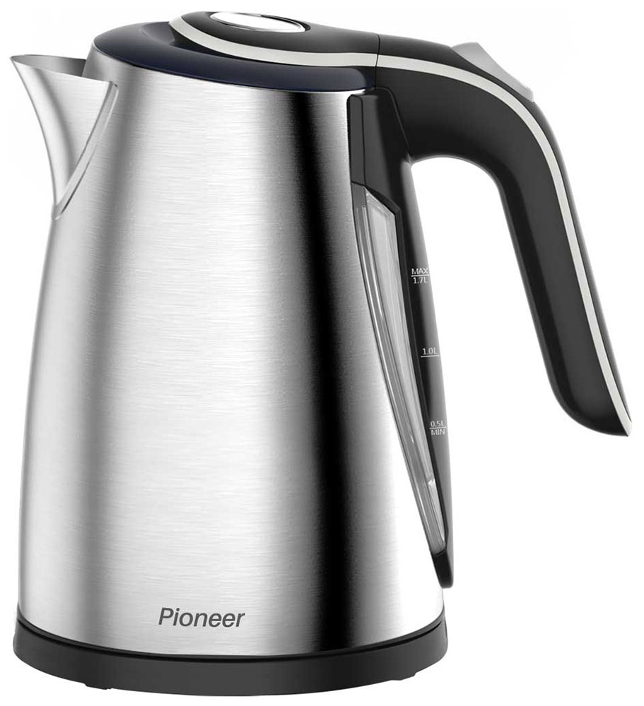 комплект 5 штук чайник pioneer ke562m металл черный Чайник электрический Pioneer KE562M