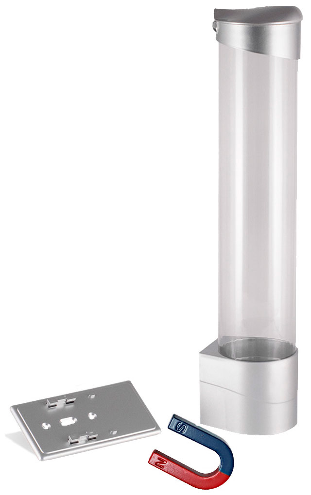 Изображение товара Магнитный стаканодержатель для кулера Aqua Work CH-1 серебро 70 стаканов