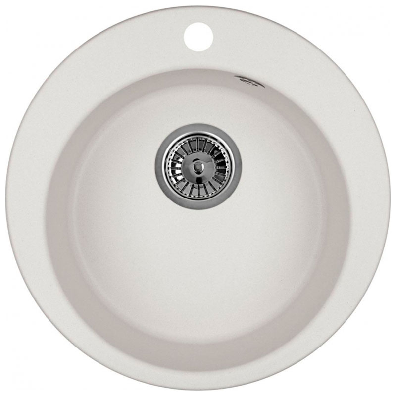 Изображение товара Кухонная мойка EMAR EMQ-1475.C из кварцевой крошки агат с встроенным отверстием под смеситель