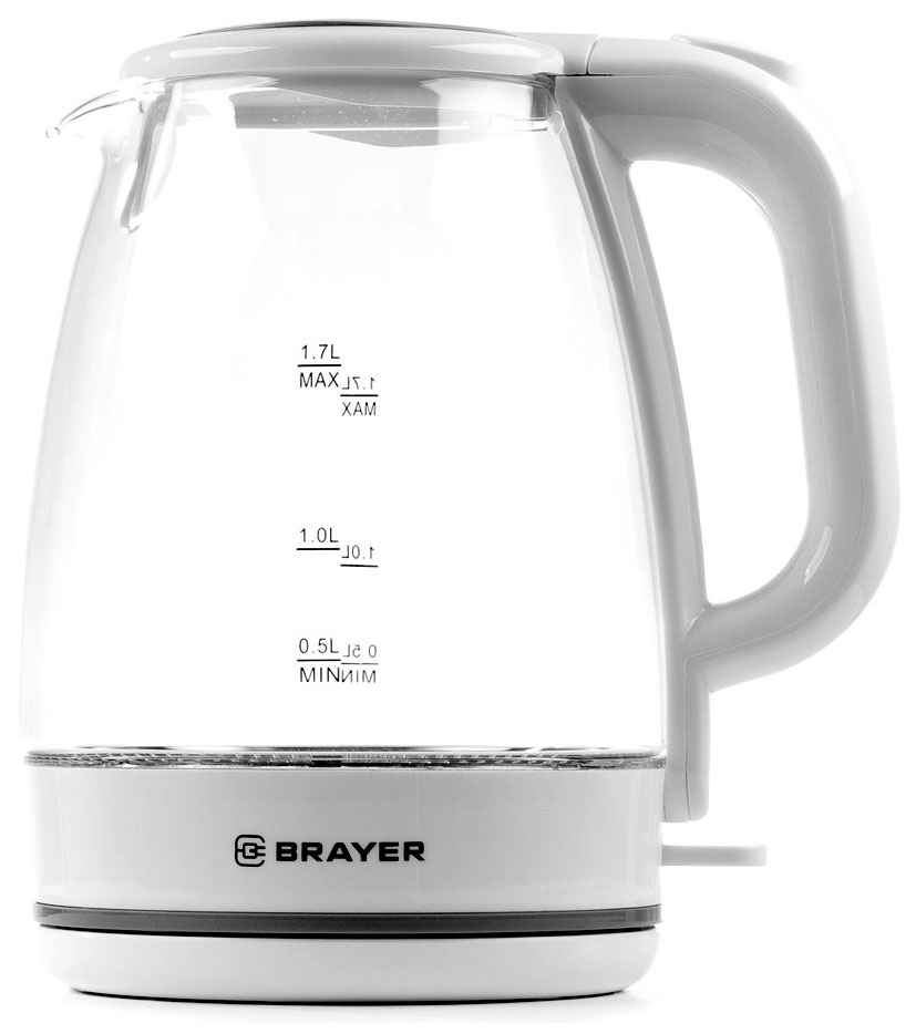 цена Чайник электрический BRAYER BR1030WH