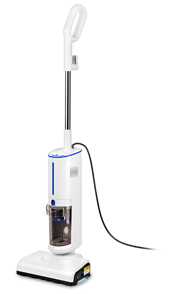 Изображение товара Вертикальный паровой пылесос 2 в 1 Kitfort КТ-5157-3 бело-синий
