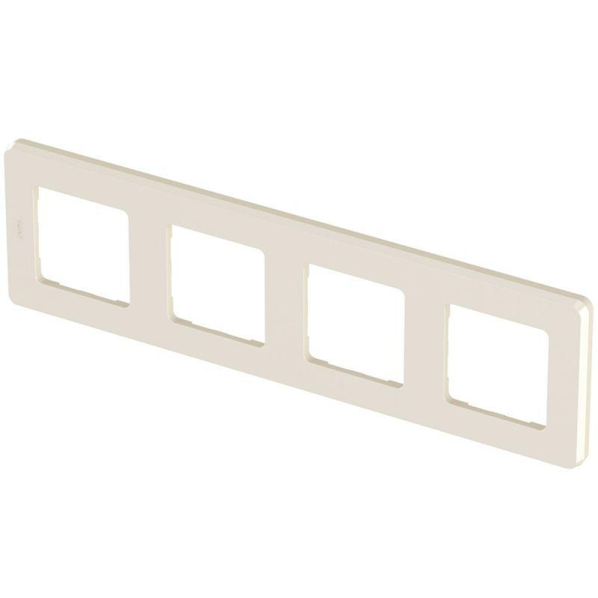 Изображение товара Рамка для ЭУИ Inspiria 4-м, IP20, цвет сл. кость, Legrand