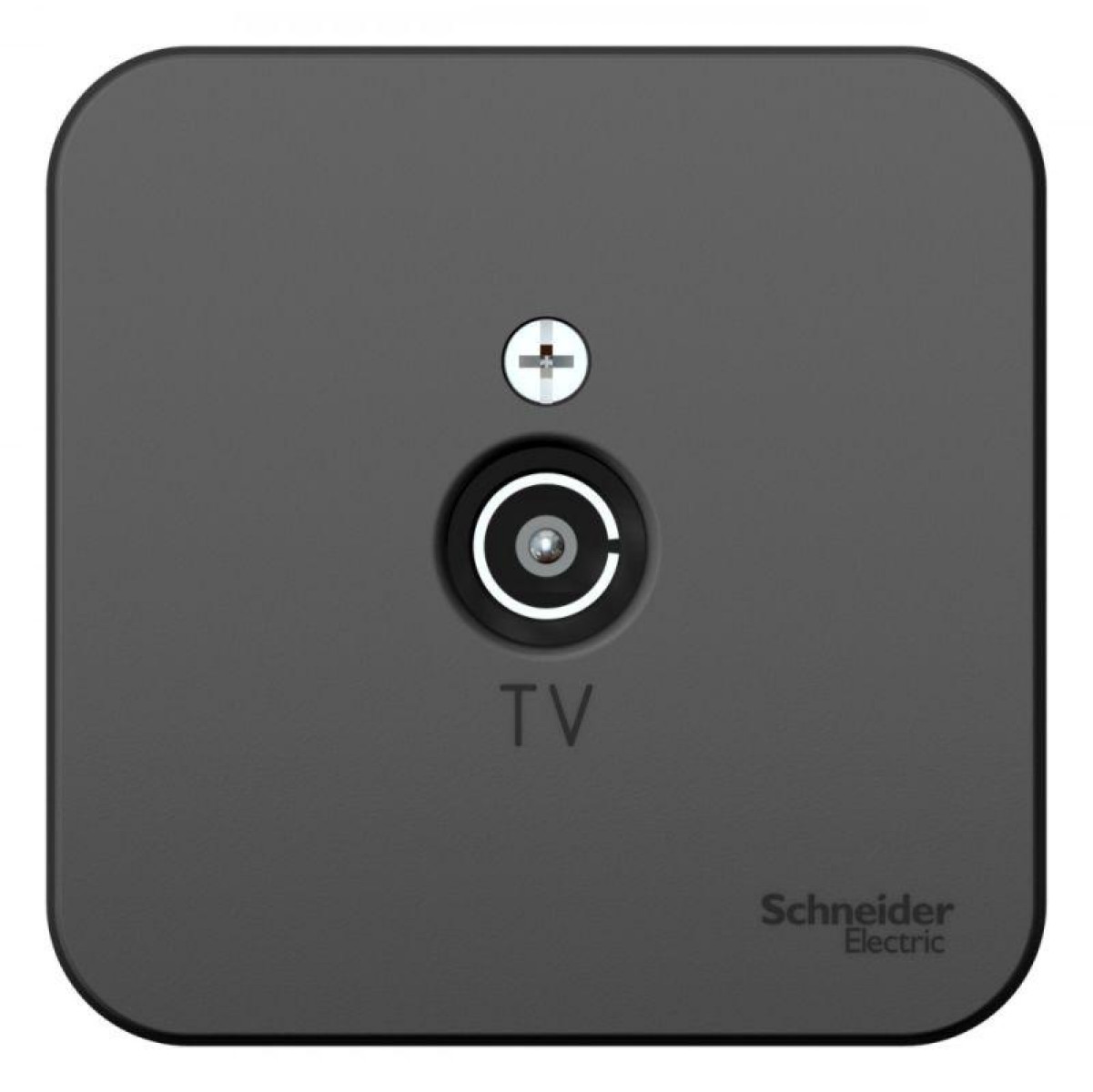 Изображение товара Телевизионная розетка Systeme Electric TV ОП Blanca с изолирующей пластиной Россия