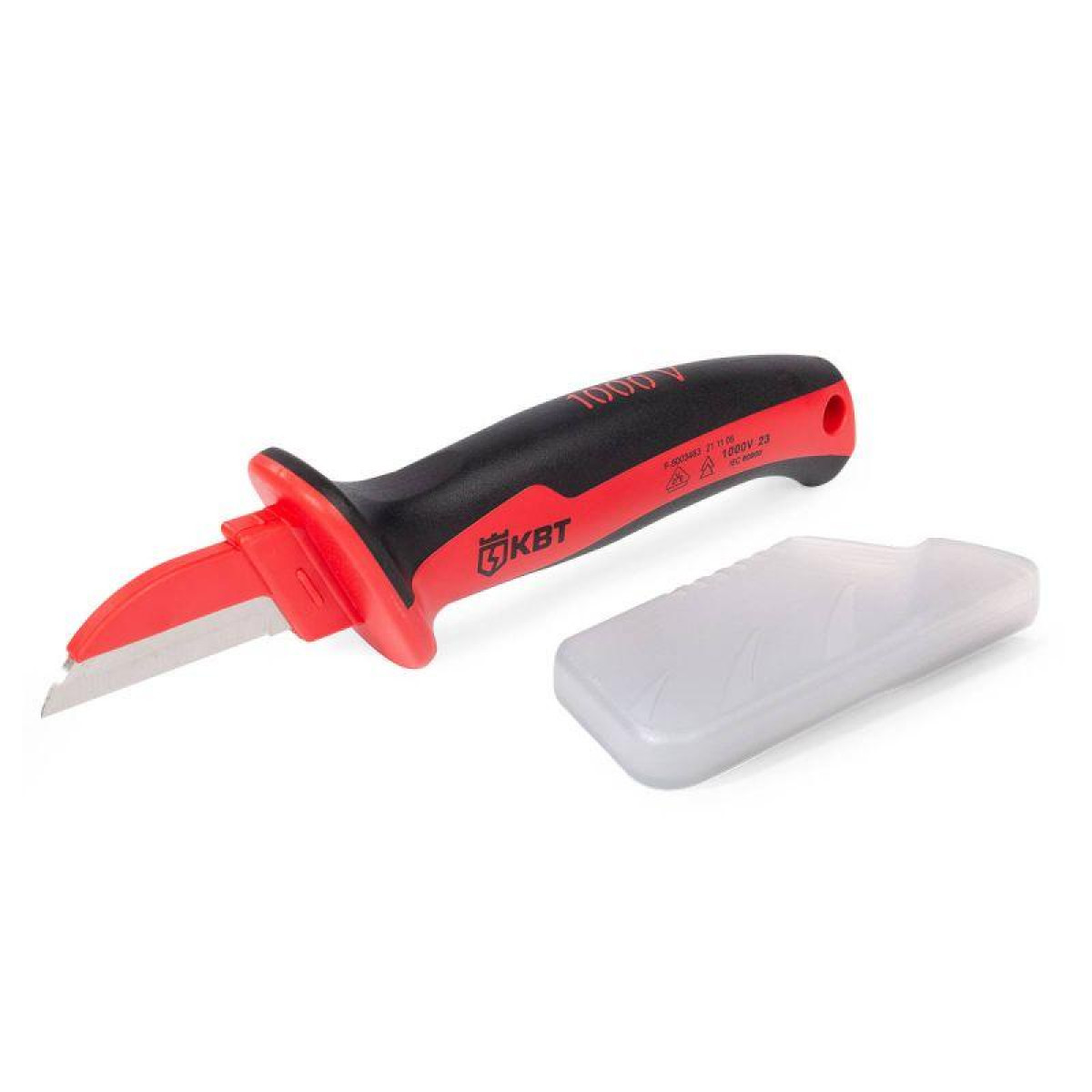 Изображение товара Нож диэлектрический КВТ НМИ-05 безопасный для электромонтажа