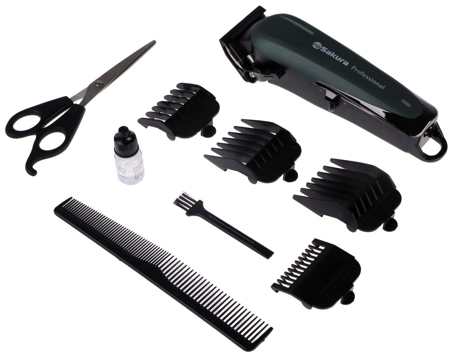 Машинка для стрижки волос Sakura SA-5179BL Professional аккумулятор универсальный 386580p 3 7v li pol 2500 mah 3 8 65 80 mm