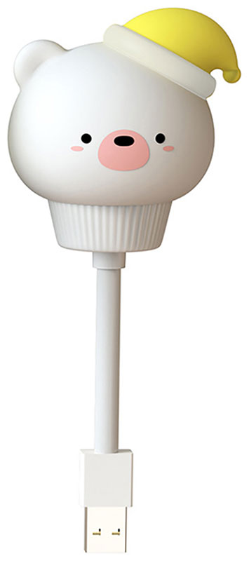 Лампа Lats настольная детская светодиодная usb светильник мишка