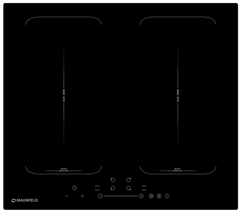 

Электрическая варочная панель Maunfeld EVI.594-FL2-BK, Черный