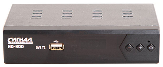 Изображение товара Цифровой ресивер HD-300 для DVB T2 с функциями записи и медиаплеером