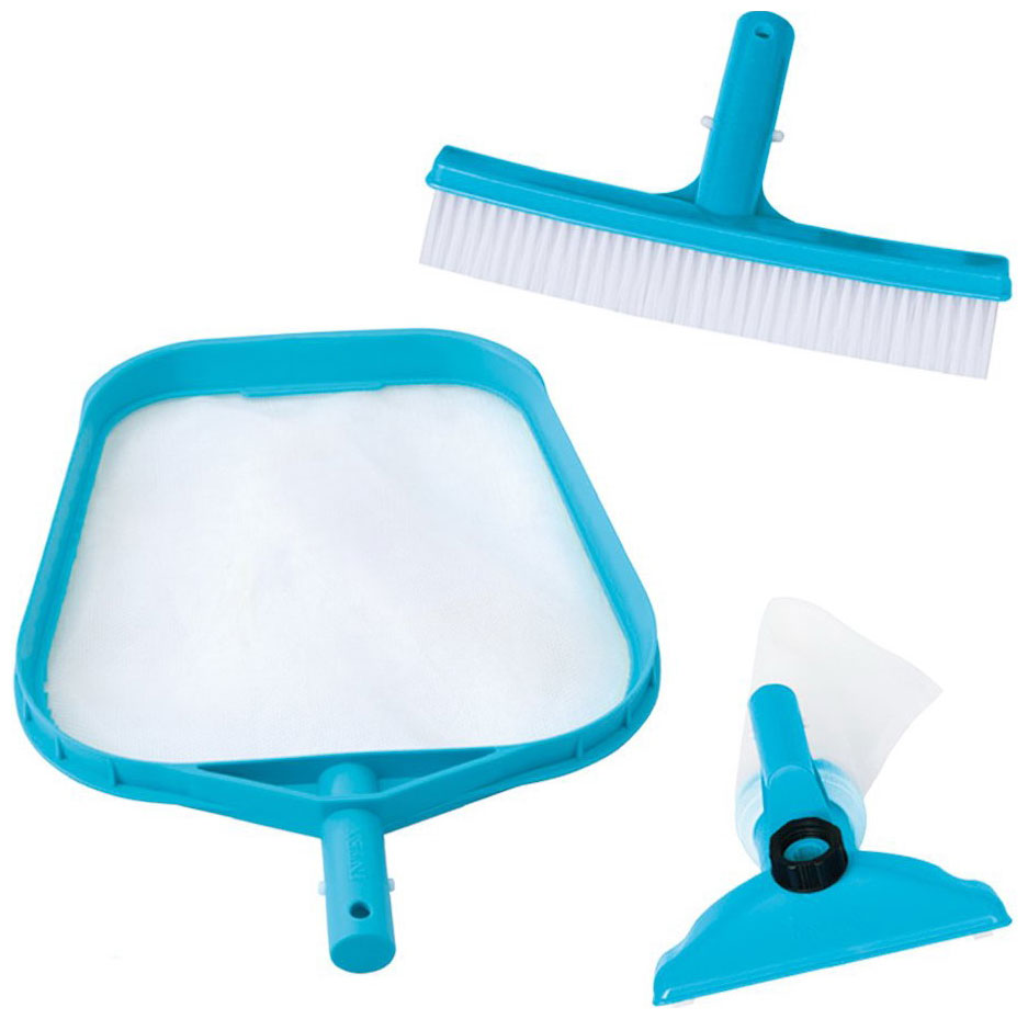 Изображение товара Набор для чистки бассейна Intex 29056 с вакуумной головкой и аксессуарами