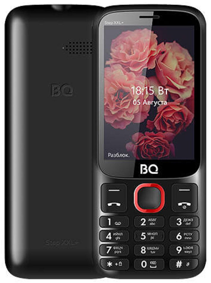 Изображение товара Мобильный телефон BQ 3590 Step XXL Black Red