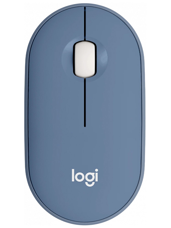 Изображение товара Мышка Logitech USB OPTICAL WRL PEBBLE M350 (910-006655) BLUEBERRY