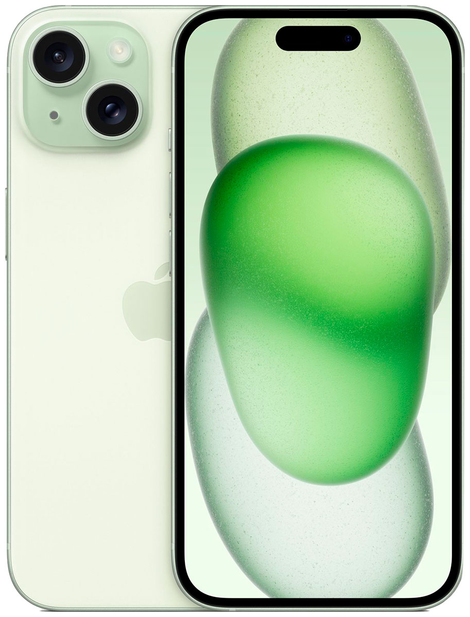 Смартфон Apple iPhone 15 128Gb зеленый Смартфон Apple