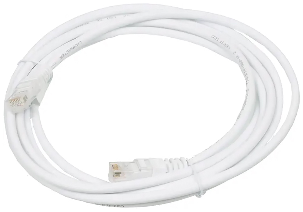 Изображение товара Патч-корд Lanmaster LAN-PC45/U5E-3.0-WH RJ-45 кат.5E 3м белый LSZH