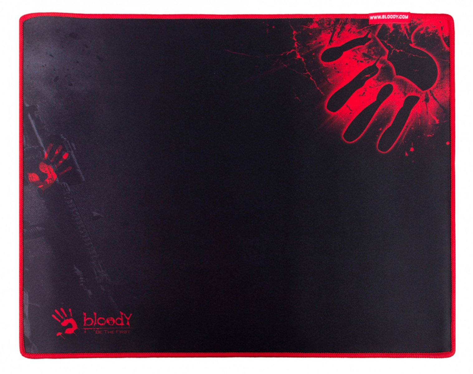 Изображение товара Коврик для мыши A4Tech Bloody B-080S большой черный 430x350 мм удобный для игр
