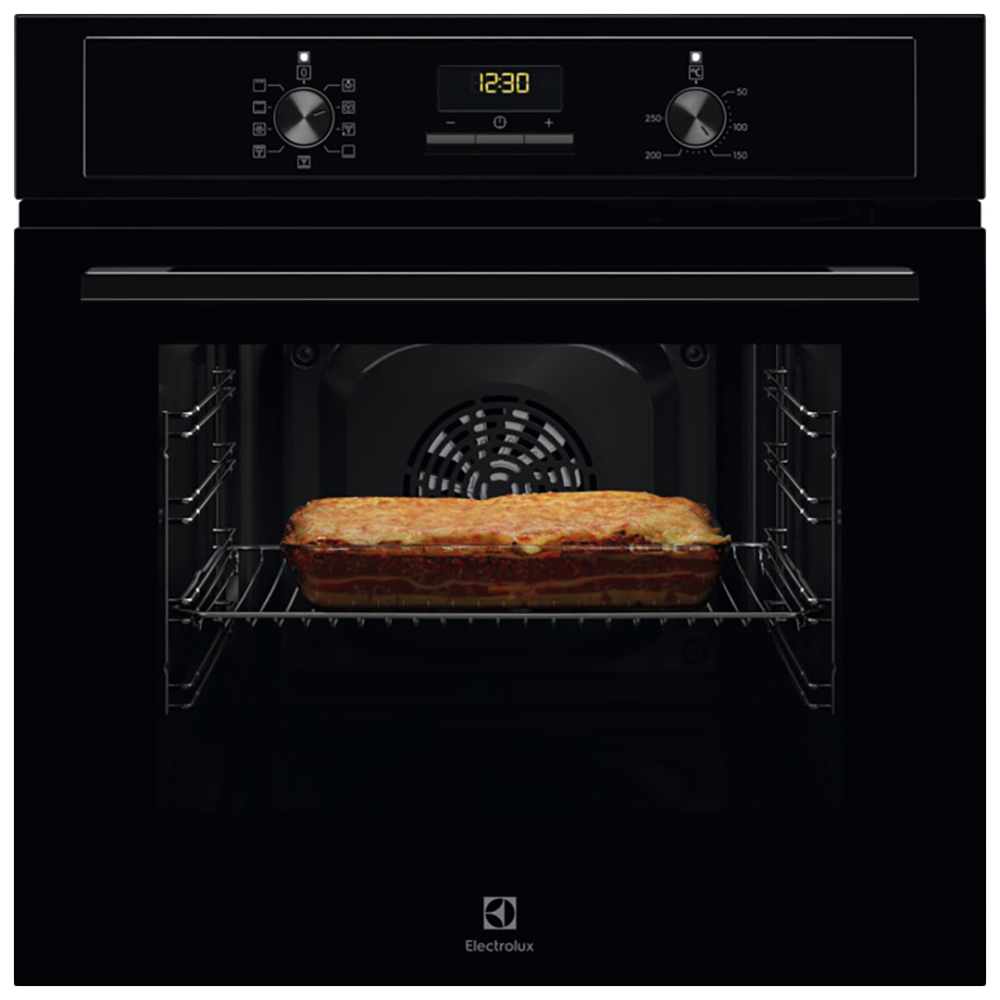 Изображение товара Встраиваемый духовой шкаф Electrolux EOF3H50BK черный