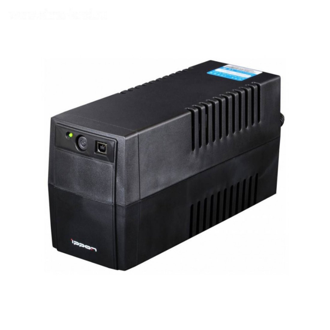 Изображение товара Источник бесперебойного питания Ippon 383323 Back Basic 650 Euro 360Вт 650ВА черный