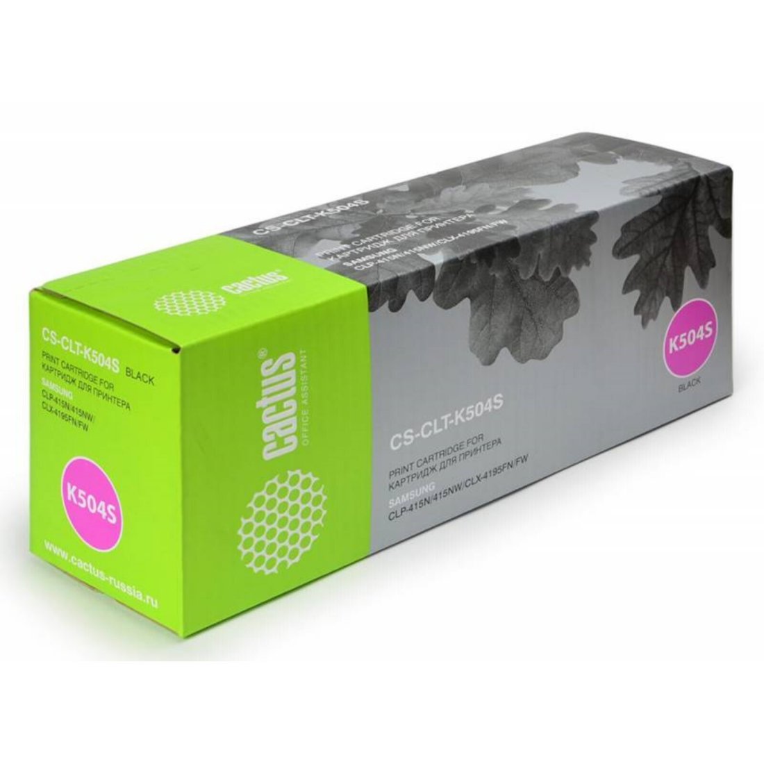 Изображение товара Картридж лазерный Cactus CS-CLT-K504S черный для Samsung 2500 страниц