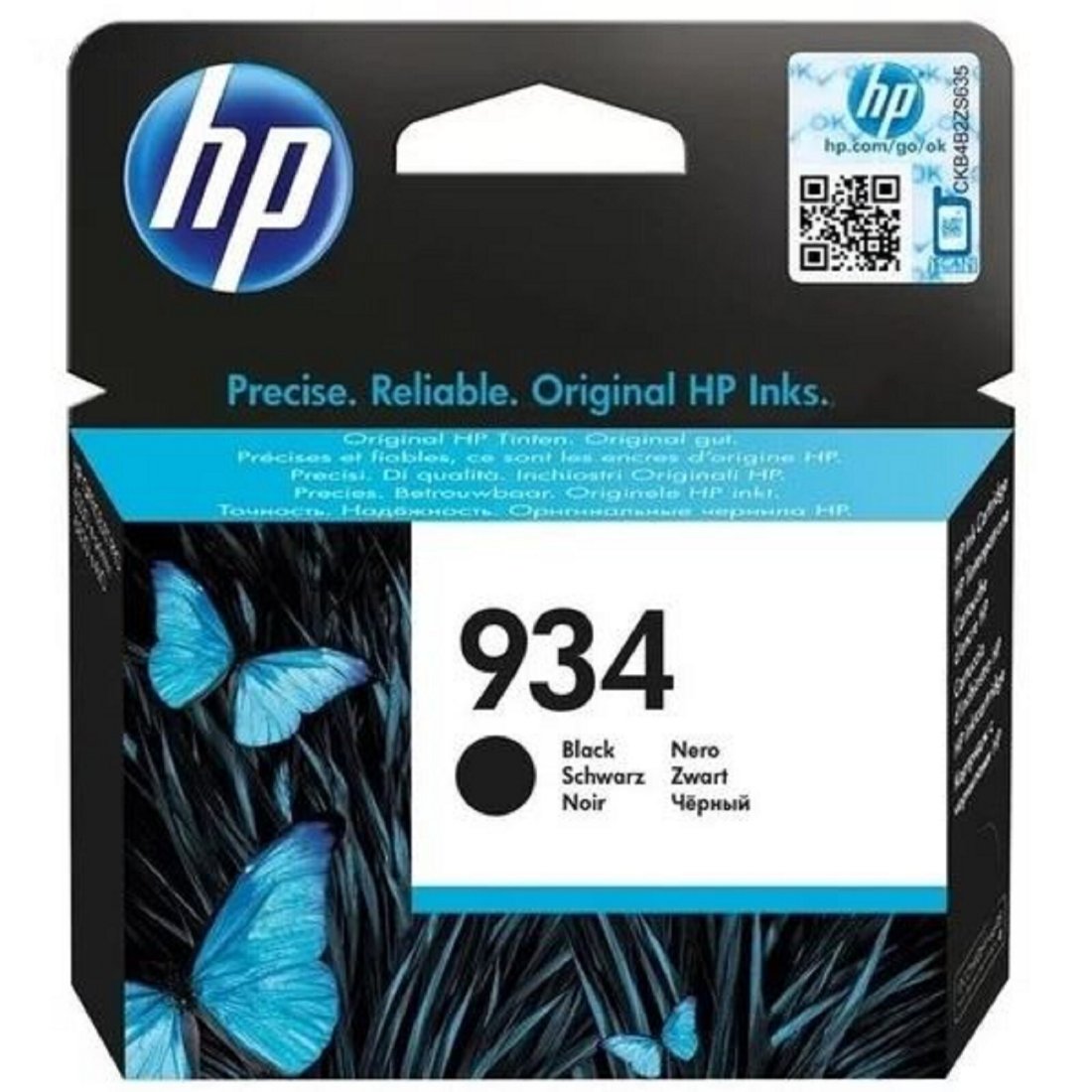 Изображение товара Картридж струйный HP 934 C2P19AE черный для OJ Pro 6830