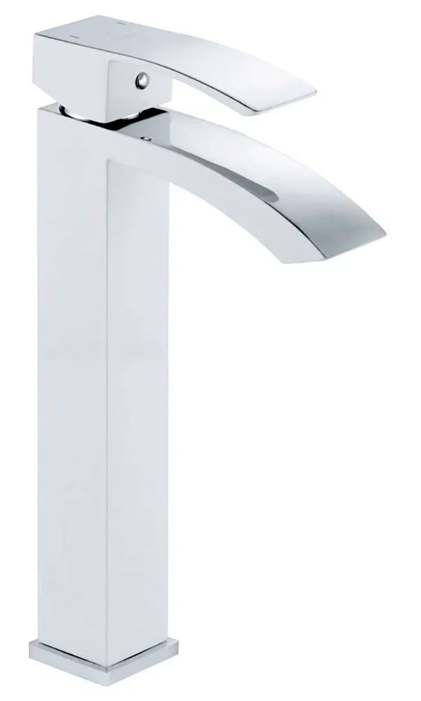 Изображение товара Смеситель для раковины Rose R15F, белый (R1511F)